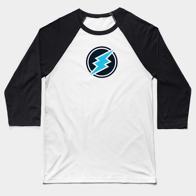 Electroneum Logo Baseball T-Shirt by CryptographTees